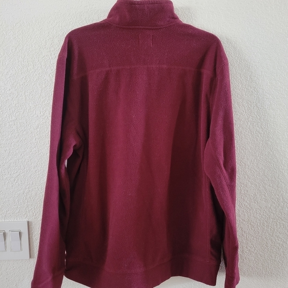 G.H. Bass & Co Half Zip Pullover Fleece Sweater L - Picture 2 of 6